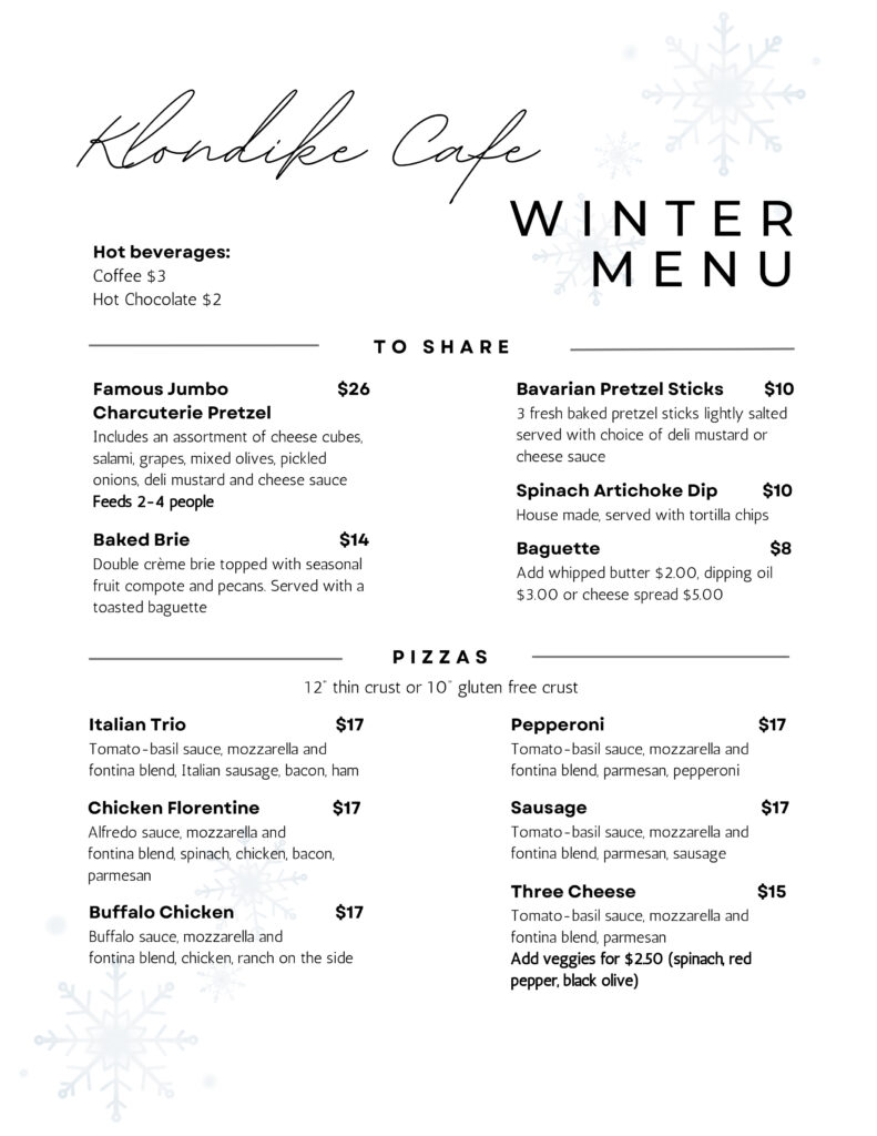 winter cafe menu page 1